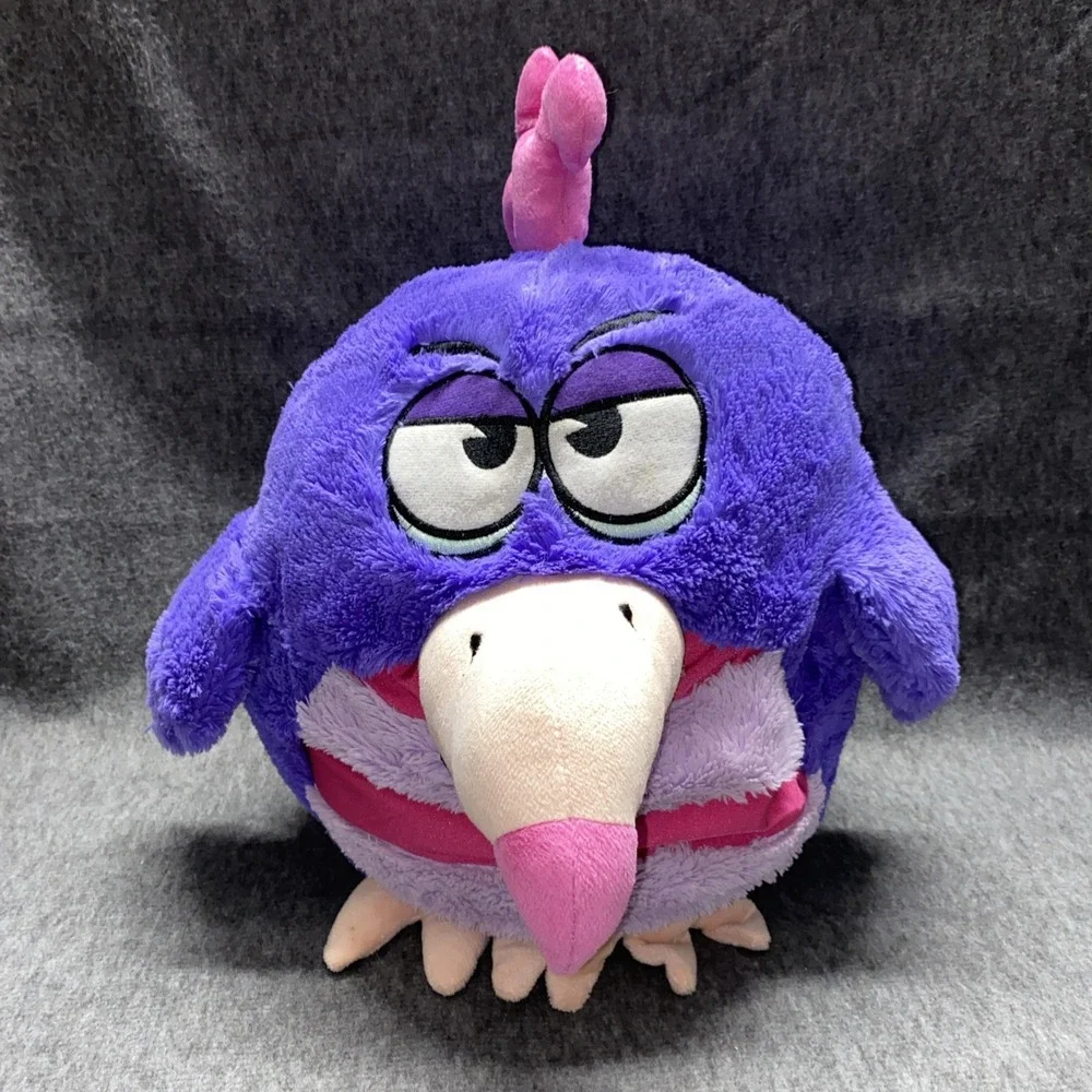 Angry Birds Plush Jay At Play Koo Koo Birds Purple &‎ Pink 2010 15
